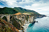 Brixby Bridge and Great Ocean Road, California, USA