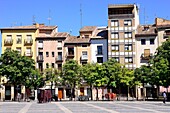 Cathedral's square of Logroño, Spain