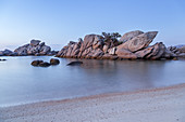 Strand Plage de Tamaricciu bei Porto-Vecchio, Südkorsika, Korsika, Südfrankreich, Frankreich, Südeuropa, Europa