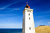 Lighthouse, Rubjerg Knude Fyr, Lokken, Jammerbucht, North Sea, Skagen, Denmark
