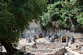 Antike römische Ausgrabungsstätte, Butrint, Ksamil, Albanien