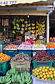 Obststand auf dem Markt von Sieam Reap, Angkor Wat, Sieam Reap, Kambodscha