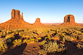 Monument Valley, Navajo Tribal Park, Arizona, Vereinigte Staaten von Amerika, Nordamerika