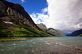 Ein Fjord im Fjordland, Westnorwegen, Skandinavien, Europa