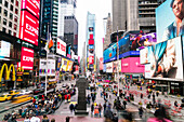 Times Square, New York City, Vereinigte Staaten von Amerika, Nordamerika