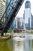 Chicago River, Chicago, Illinois, Vereinigte Staaten von Amerika, Nordamerika