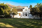 Main house, Lanzerac Wine Estate, established 1830, near Franschoek, Western Cape, South Africa, Africa