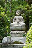 'Buddha State In A Garden; Kyoto, Japan'