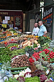 Green grocer auf dem Borough Market, Southwark, London, England