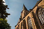 Lutherische Pfarrkirche Sankt Marien, Marburg, Hessen, Deutschland, Europa