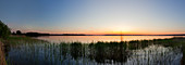 Lake Koelpinsee, Mueritz-Elde-Wasserstrasse, Mecklenburgische Seenplatte, Mecklenburg-West Pomerania, Germany