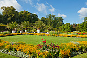 Blumengarten, Schlosspark Belvedere, Weimar, Thüringen, Deutschland