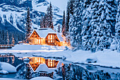 Emerald Lake Lodge, Emerald lake, Yoho National Park, British Columbia, Kanada, north america