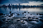 vancouver skyline, vancouver, British columbia, Kanada, north america