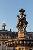 Detail of the Fountain of the Three Graces
