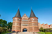 Holstentor, Hansestadt Lübeck, Ostsee, Schleswig-Holstein, Deutschland