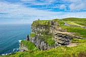 Cliffs of Moher, Burren, County Clare, Munster, Irland, Europa