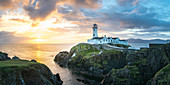 Fanad Head lighthouse, County Donegal, Ulster region, Republic of Ireland, Europe