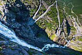 Trollstigen-Passstraße, Norwegen, Skandinavien, Europa