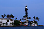 Hillsboro Lighthouse, Hillsboro Beach, Florida, Vereinigte Staaten von Amerika, Nordamerika