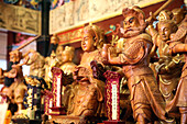 Taoist Pantheon, Yu Huang Gong Temple of Heavenly Jade Emperor, Singapore, Southeast Asia, Asia