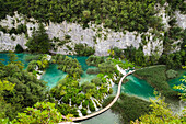 Waterfalls in Plitvice National Park, Unesco World heritage, Croatia