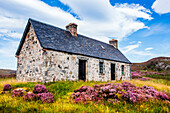 Lonely cottage on the North West Highlands of Scotland
