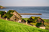 Dorf Kirkjubour, Färöer, Dänemark