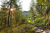 Weg zur Tuckett-Schutzhütte Europa, Italien, Trentino, Trient, Vallesinella, Brenta-Dolomiten
