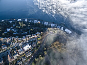Luftaufnahme von Seattle Shoreline