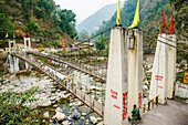 Kirateshwar Mahadev Temple at Legship, West Sikkim, India is also locally known as Shiv Mandir. It is situated on the banks of beautiful Rangit river. A foot suspension bridge takes the devotees to its attractive location. People from all over the state v