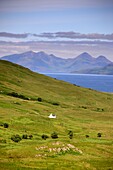 view up to the Island of Skye, westcoast, south of Mallaig, Scotland