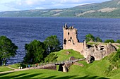 Urquhart Castle am Loch Ness, Highlands, Schottland