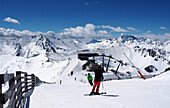 Skiarea of Ischgl, Tyrol, Austria