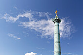 France, Paris, Place de la Bastille, July Column, Genie de la Liberte.