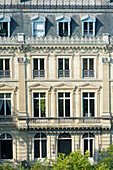 Frankreich. Paris 16. Bezirk. Platz de l'Etoile. Gebäude zwischen der Rue Lauriston und der Avenue Foch