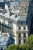 France. Paris 16th district. Place de l'Etoile. Buildings between avenue Victor Hugo and rue Lauriston