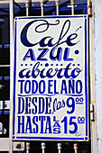 Spanien, Andalusien, Tarifa, Café Azul