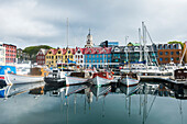 Hafen von Torshavn, Hauptstadt der Färöer, Streymoy, Färöer, Dänemark, Europa