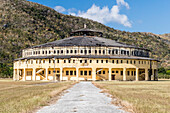 Exterior view of the Presidio Modelo ,Model Prison, built in the late 1920s on Isla de la Juventud, Cuba, West Indies, Central America