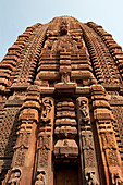 Rajarani-Tempel, Hindu-Tempel aus dem 11. Jahrhundert aus rotem Sandstein, Bhubaneswar, Odisha, Indien, Asien