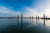 Munkmarsch harbour on the island of Sylt, Schleswig-Holstein, North Germany, Germany