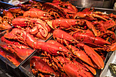 lobster in the market hall, Stockholm, Stockholm, Sweden