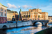 Blick auf die Oper von Stockholm, Stockholm, Schweden