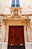 Alte Tür, Altstadt, Ciutat Antiga, Palma de Mallorca, Majorca, Balearen, Balearische Inseln, Mittelmeer, Spanien, Europa