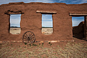 Adobe bleibt bei Fort Union, New Mexico.