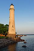Lighthouse on island Stumholmen, Karlskrona, Blekinge, Southern Sweden, Sweden