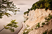 UNESCO Welterbe „Alte Buchenwälder Deutschlands“, Jasmund Nationalpark, Kreidefelsen auf der Insel Rügen, Mecklenburg-Vorpommern, Deutschland, Ostsee