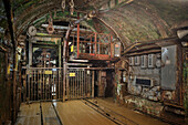 UNESCO World Heritage Rammelsberg mine, chamber inside mine, Goslar, Harz mountains, Lower Saxony, Germany