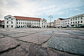 UNESCO World Heritage Hanseatic city of Wismar, market square, Wismar, Mecklenburg-West Pomerania, Germany
